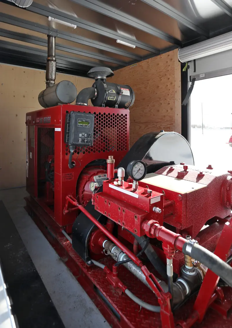 elite-vac-steam-high-pressure-unit-trailer-inside-grande-prairie-clairmont