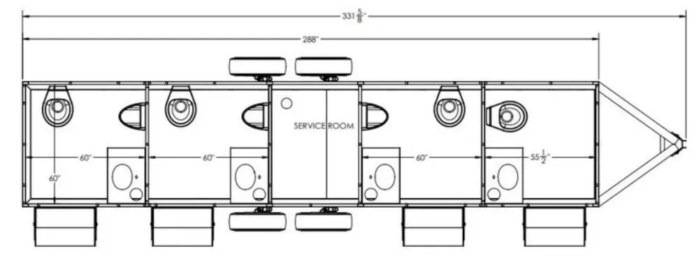 washcar plan view